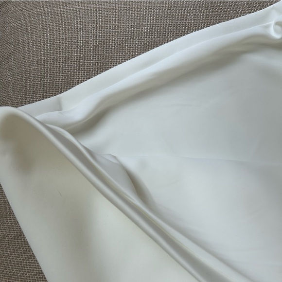 Acler Cream One-Shoulder Mini Dress - Picture 10 of 12